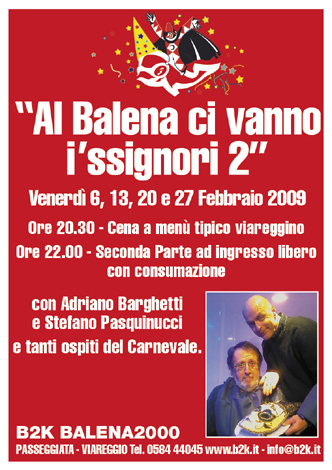 Al Balena ci vanno i'ssignori 2 – 4ª Serata