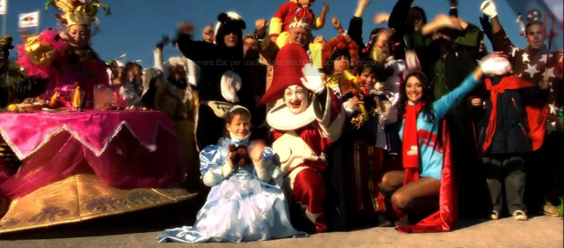 Lo spot del Carnevale di Viareggio