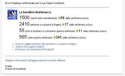 La pagina Facebook dei Carnevalari