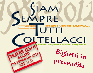 “Siam sempre tutti coltellacci”