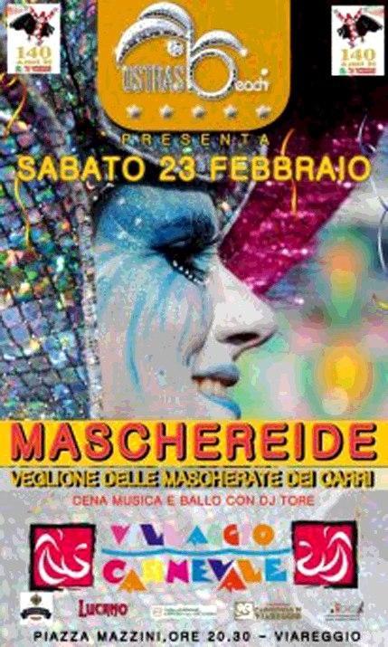“Maschereide… Il Veglione delle maschere dei carri”