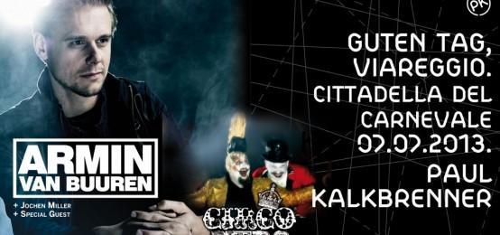 Armin Van Buuren e Paul Kalkbrenner alla Cittadella del Carnevale