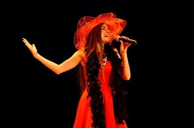 Caterina Ferri al Teatro Jenco di Viareggio