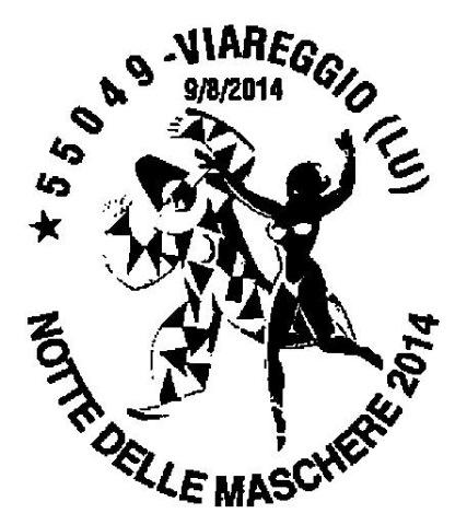 Giro filatelico per la Notte delle Maschere