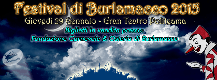 Inizia la prevendita del Festival di Burlamacco 2015