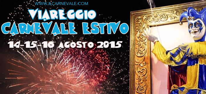 Al via il Carnevale estivo 2015 a Viareggio!