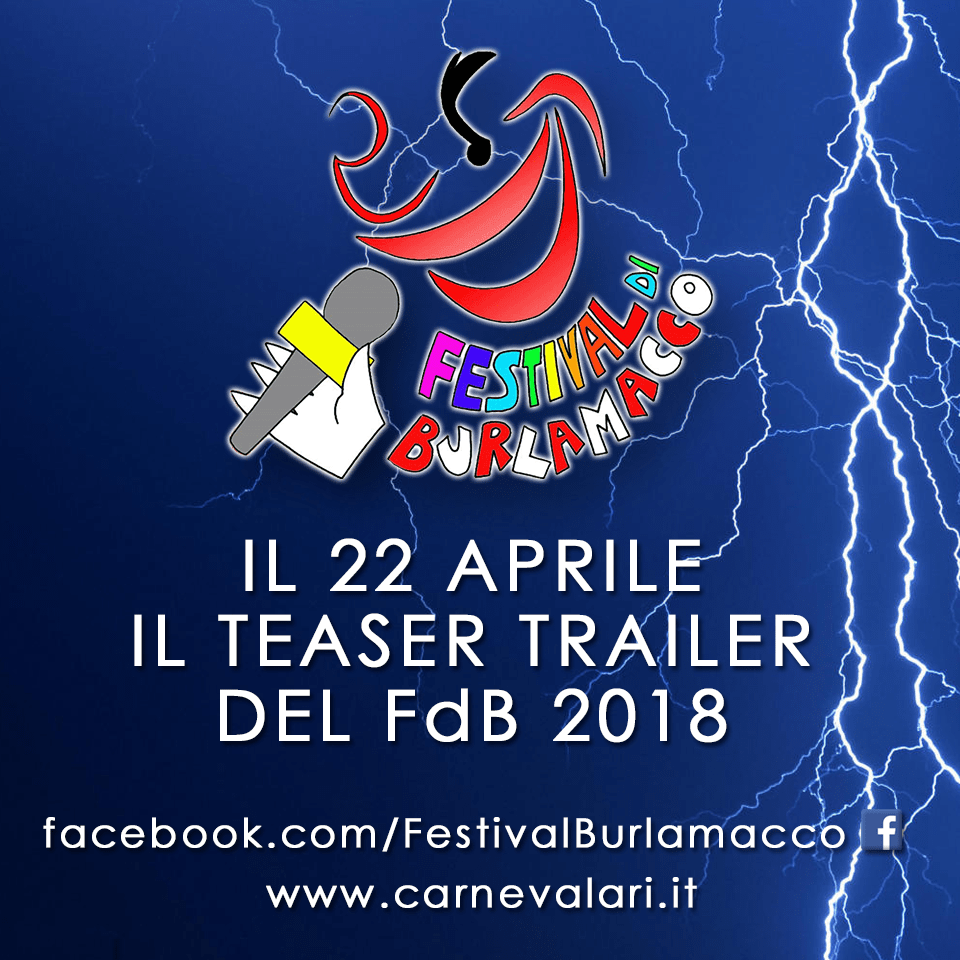 Il teaser trailer del Festival di Burlamacco 2018