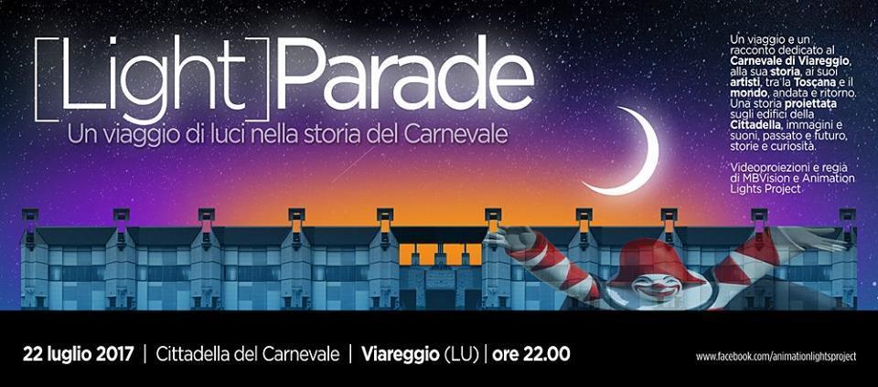 “Light Parade” alla Cittadella del Carnevale