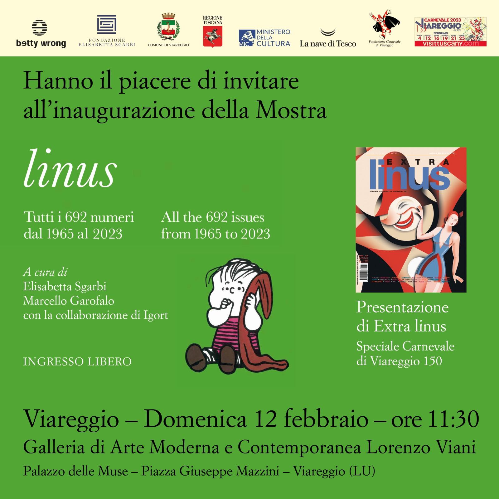 La mostra dedicata a Linus