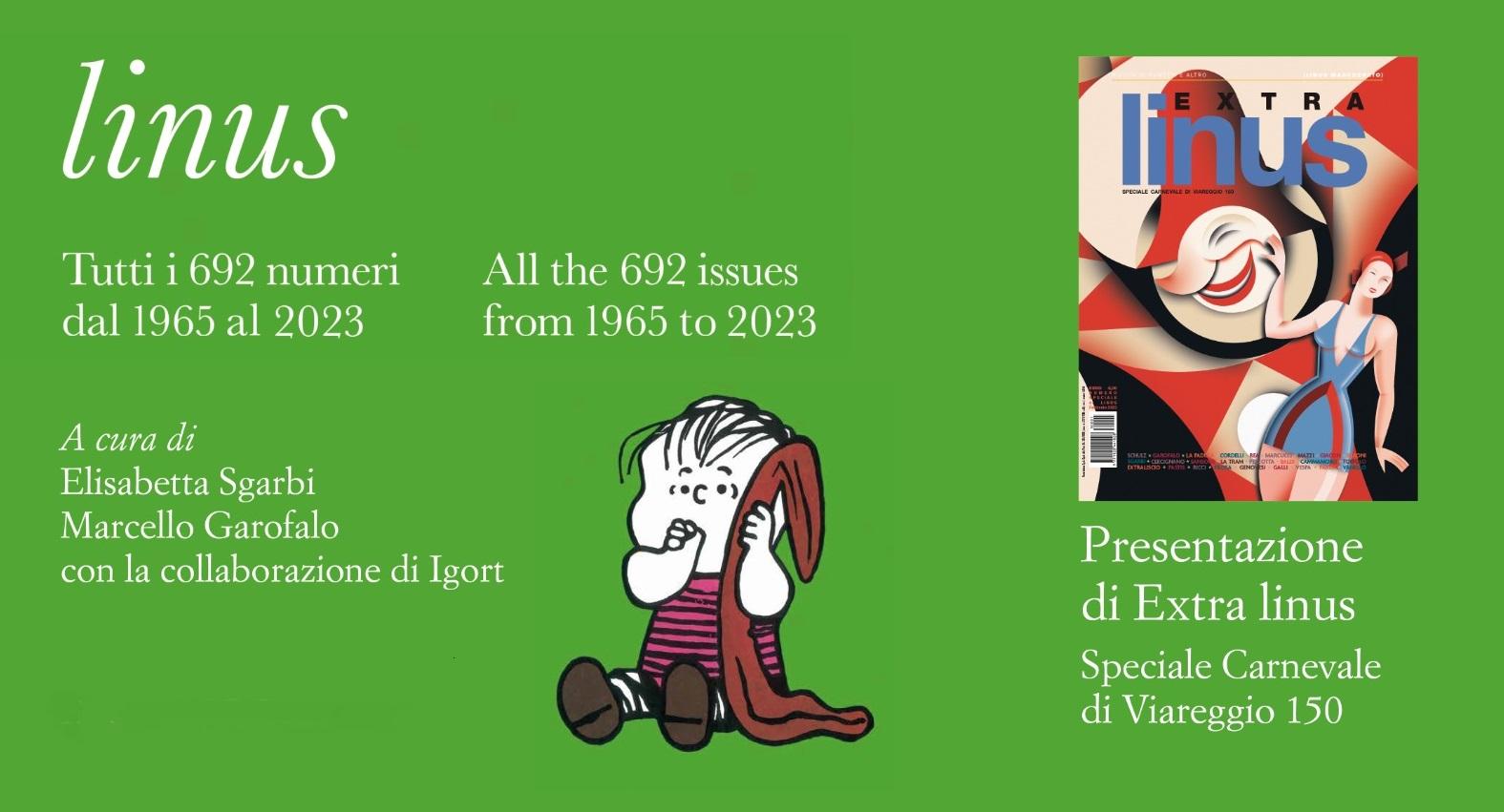 Linus: tutti i 692 numeri dal 1965 al 2023
