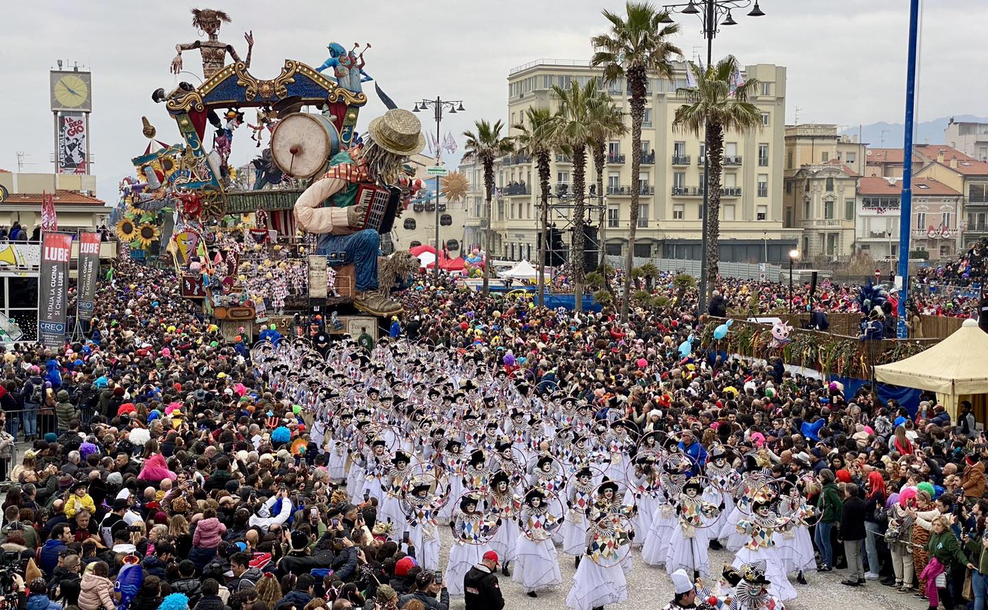 Le classifiche del Carnevale di Viareggio 2023