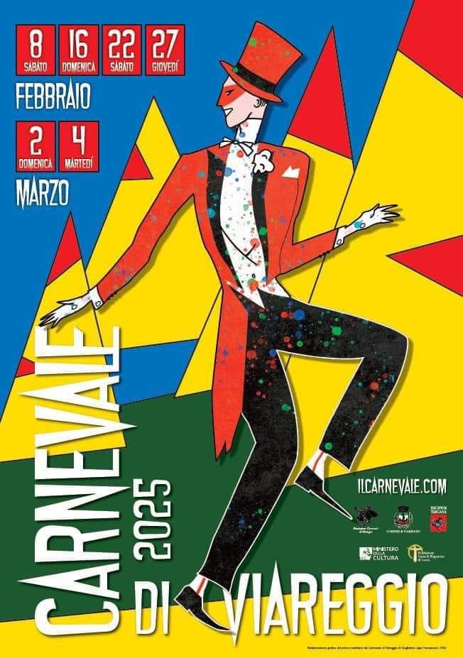 Le date del Carnevale di Viareggio 2025